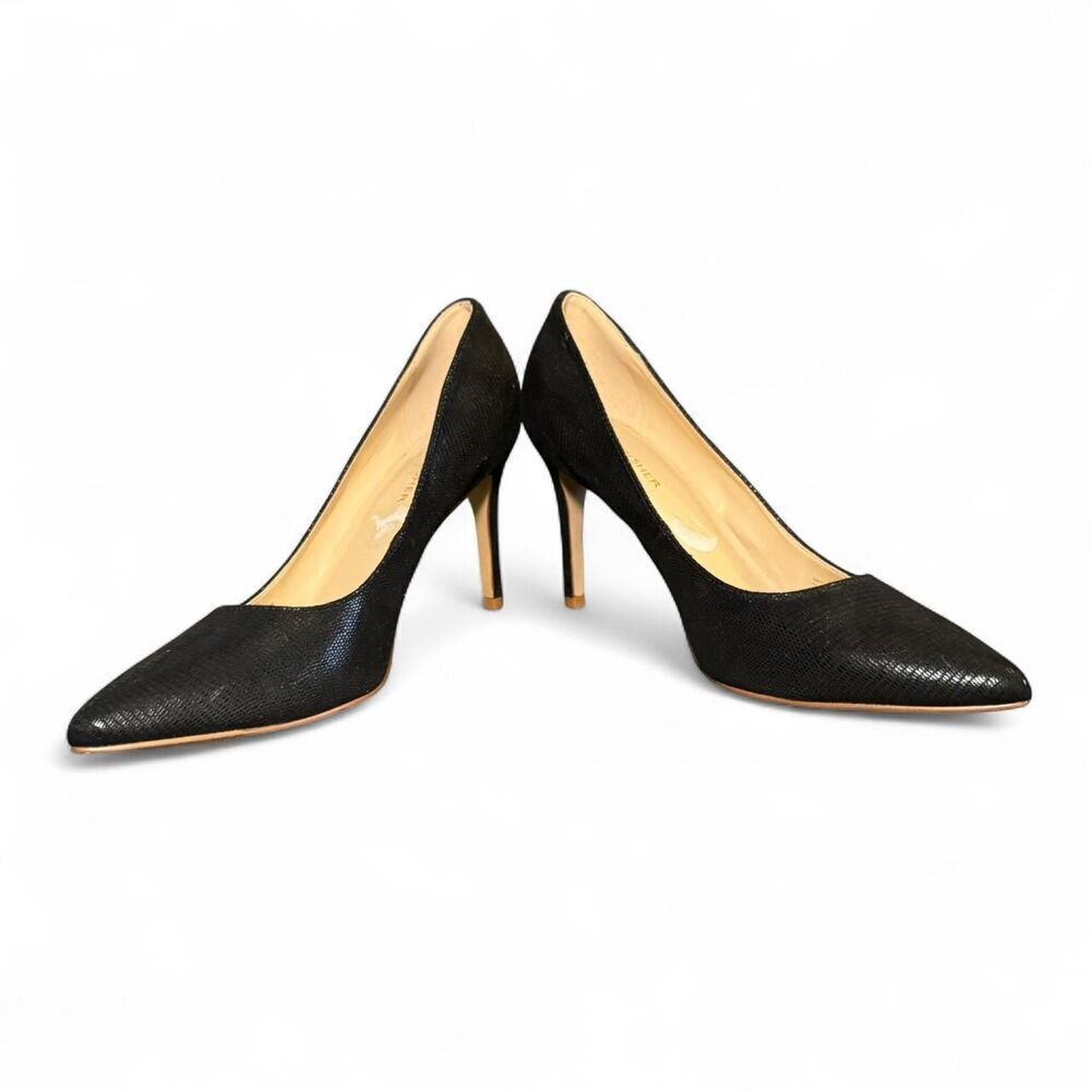 Marc Fisher Women’s Size 9M Black Pointed Toe Stiletto High Heels - Picture 2 of 8